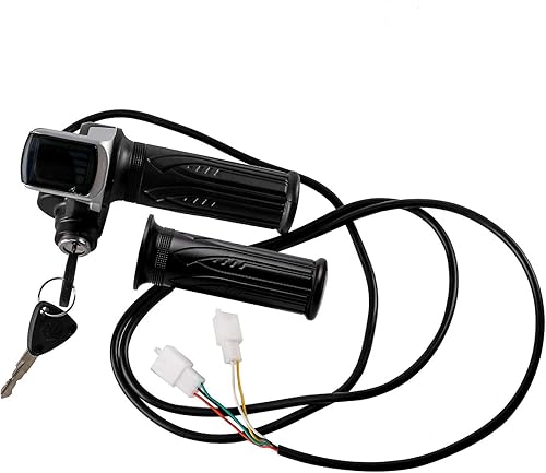 Vespa eléctrica de la bici del indicador E del poder de la cerradura de llave de los apretones del acelerador de la