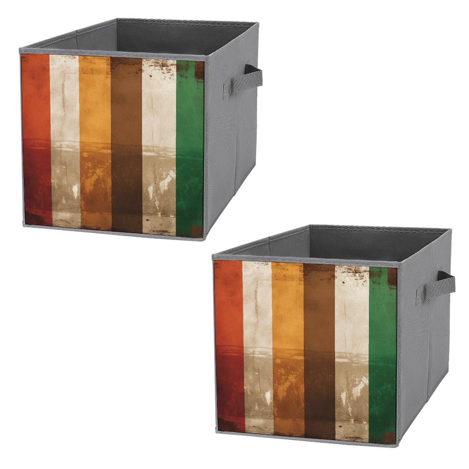 Boîtes de rangement de différentes couleurs pour éliminer le désordre