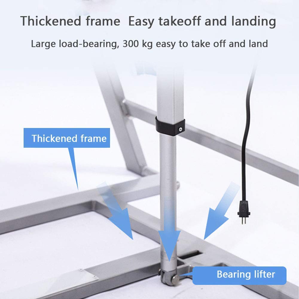 Respaldo de cama de elevación eléctrica, soporte de respaldo ajustable eléctrico para sentarse, ayuda para ancianos para cuello ortopédico, cabeza, soporte lumbar, cuña de cama para cuello ortopédic