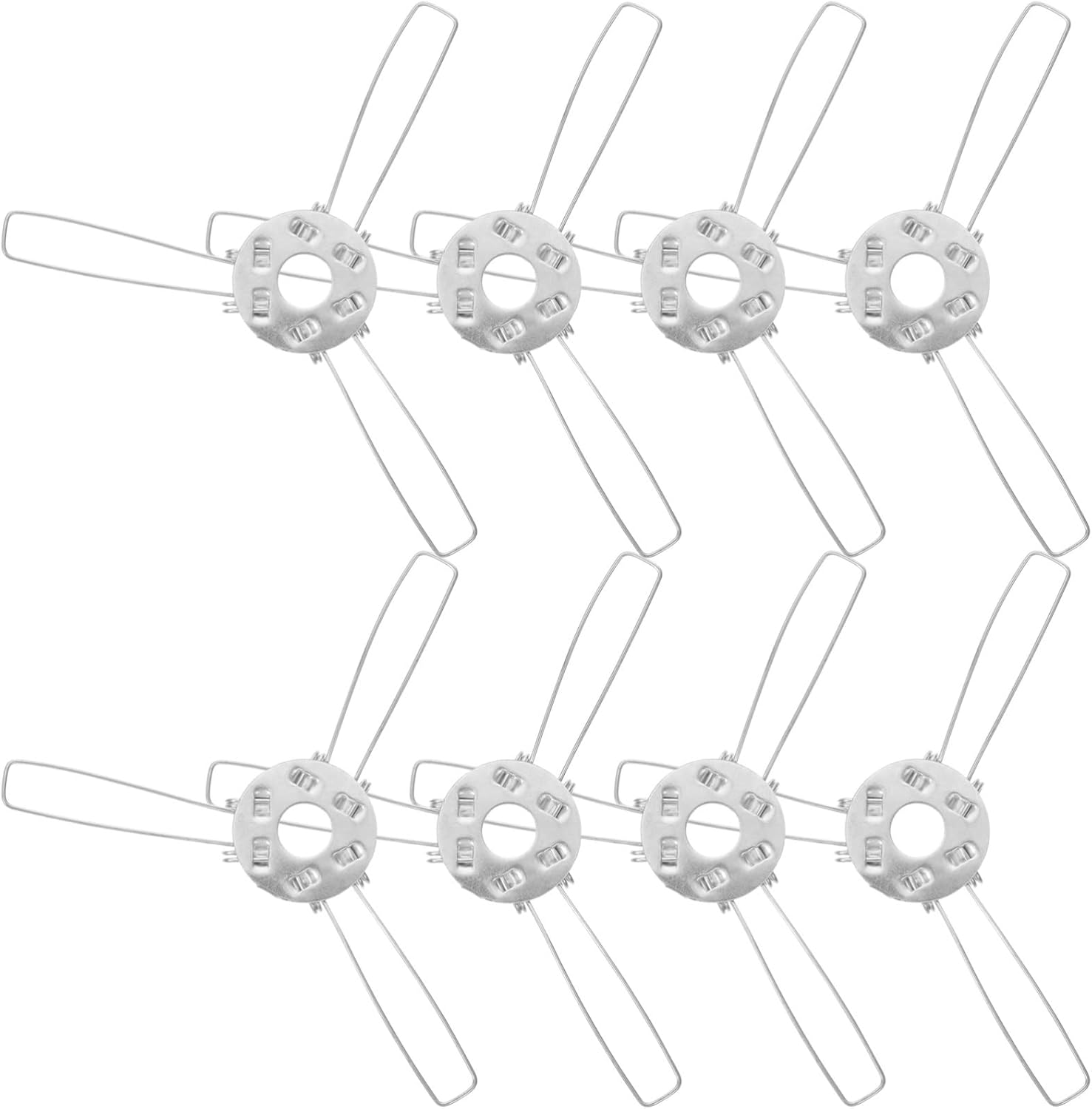 OSALADI 20pcs Lampshade Spring Bracket Light Bulb Clip Adapter