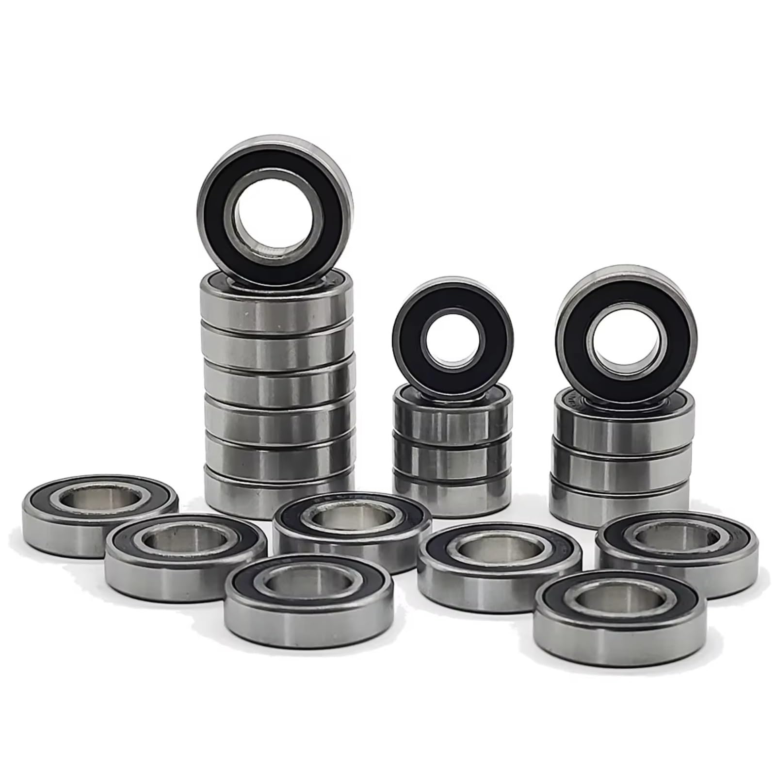 RC Lagerteile Für Losi Für DBXL-E 2.0 4X4 1/5 22 Teiliges Komplettes Kugellager Kit Rillenkugellagerstahl Vorgefettet RC Auto Für Wüste Für Buggy Brushless Teile