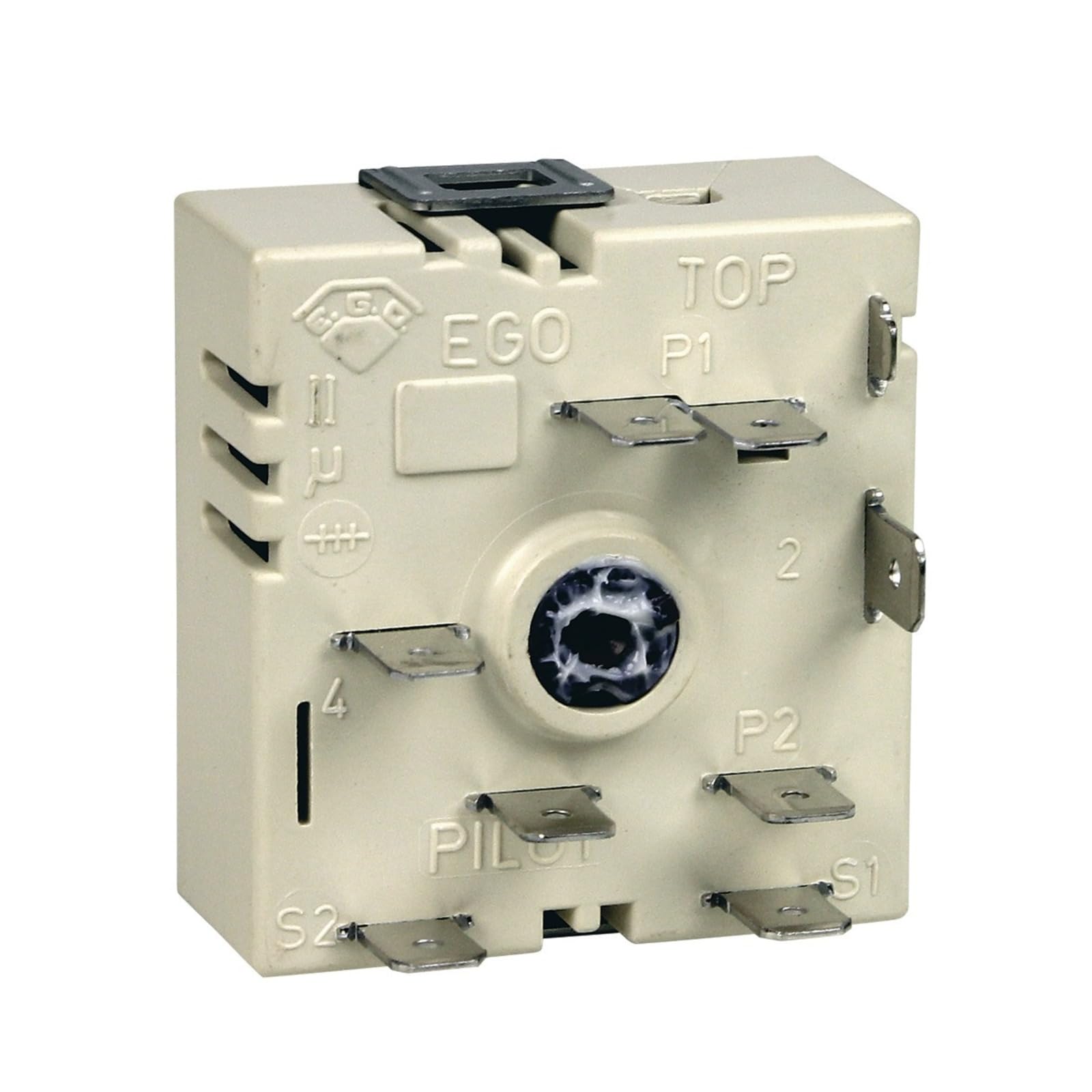 LUTH Premium Profi Parts Regolatore di energia 1kreis Ego 50.57024.010 con filettatura per piano cottura