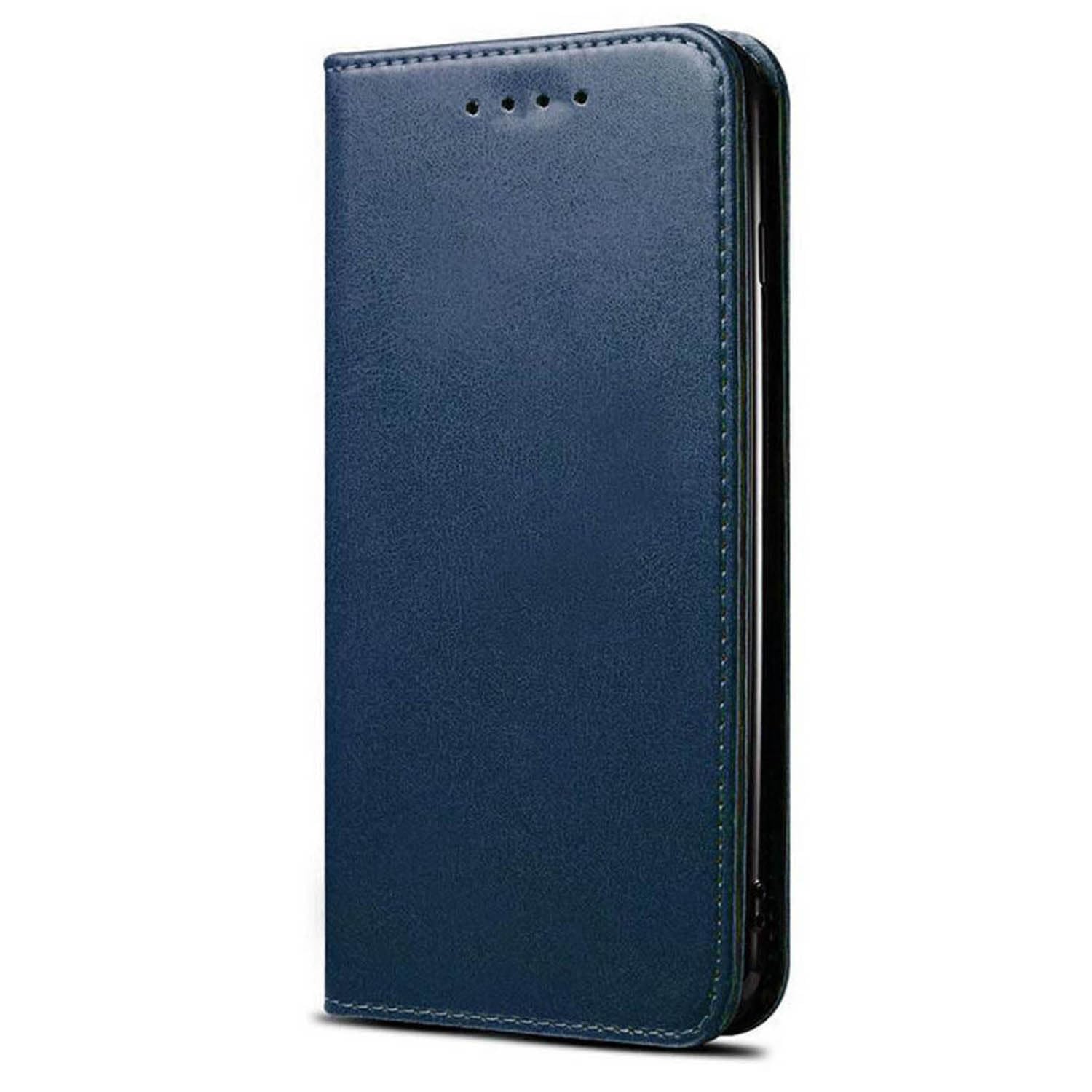 Amazon.co.jp: iPhone 14 ケース 手帳型 ネイビー 紺 おしゃれ 