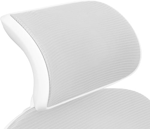 Miniatura 8 de Silla de oficina ergonómica de malla, silla de computadora para oficina en casa, sillas de escritorio con capacidad de 350 libras, reposabrazos