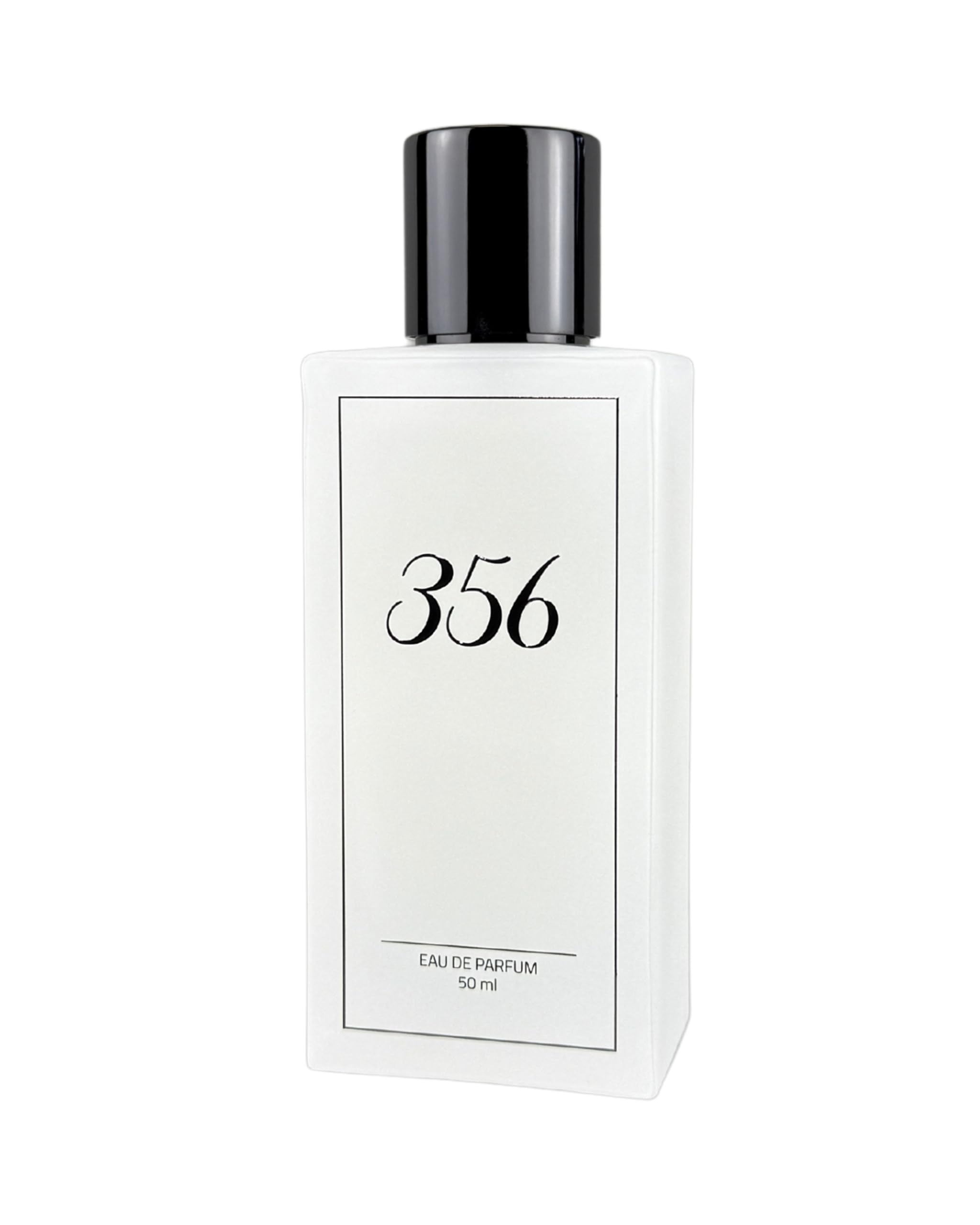 356 Eau de Parfum, stilvoller Duft im modernen Glas Design mit magnetischer Kappe