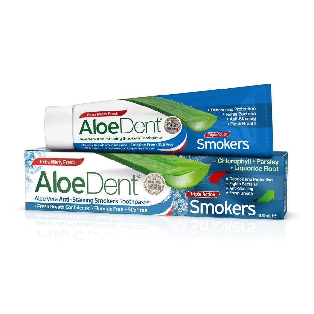 Aloe Dent Anti-Staining Smokers Toothpaste 100ml
