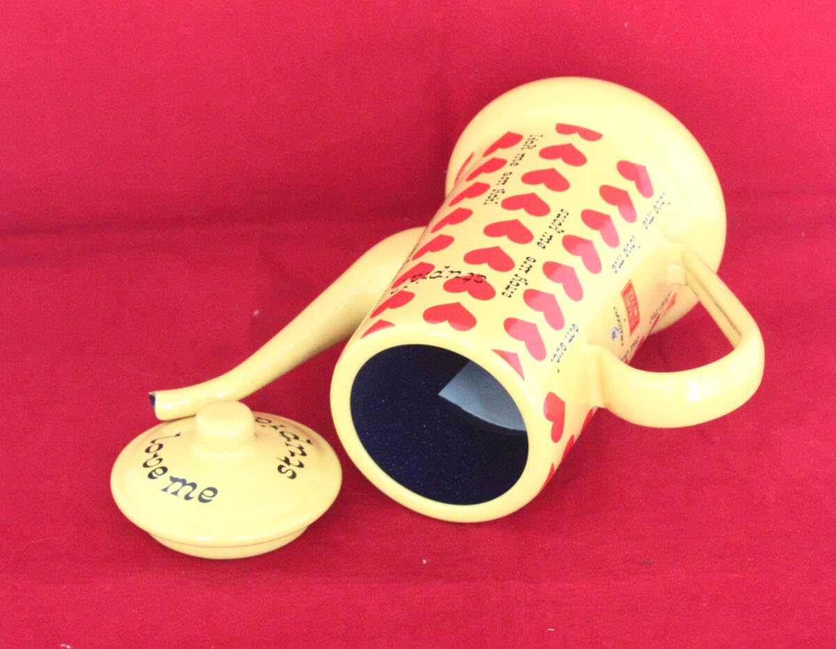 hide イエローハート ホーローポット 【公式通販】