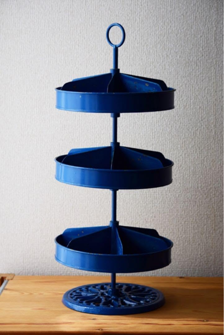 回転式ラック アイアン シャビー インダストリアル 工業 ヨーロッパ