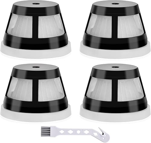 Leadaybetter 29869 Filtros compatibles con Bissell AeroSlim 29869 29861 29867 29868 29866 2986 29864 2986T 29863, paquete de 4 repuestos de filtro