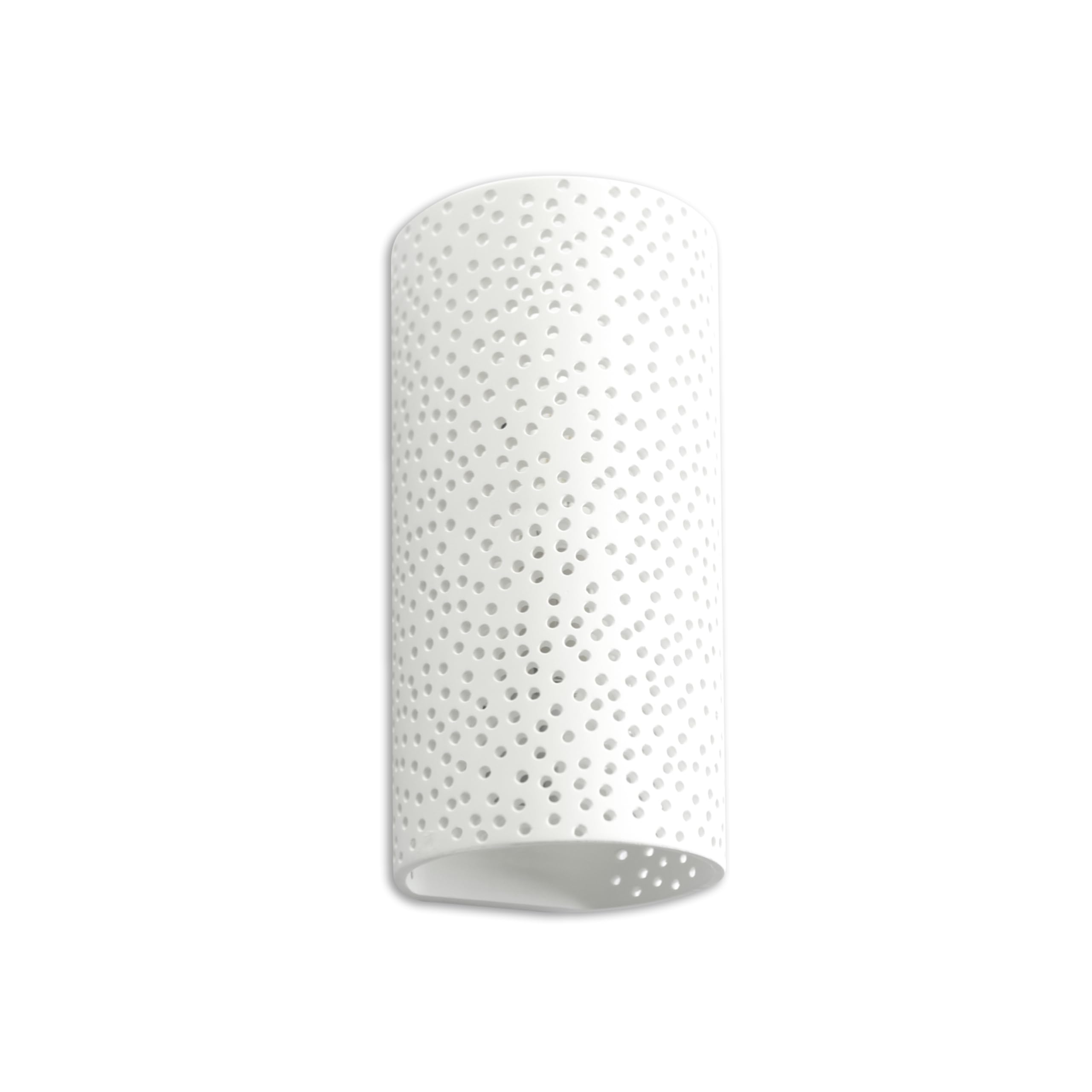 Integral LED Veria Indoor Decorative Paintable Plaster Up & Down Wall Light – Requires 1x E14 LED Bulb (Sold separately) – Match Your Interior, Ideal for Bedroom, Living Room, Hallways & Offices