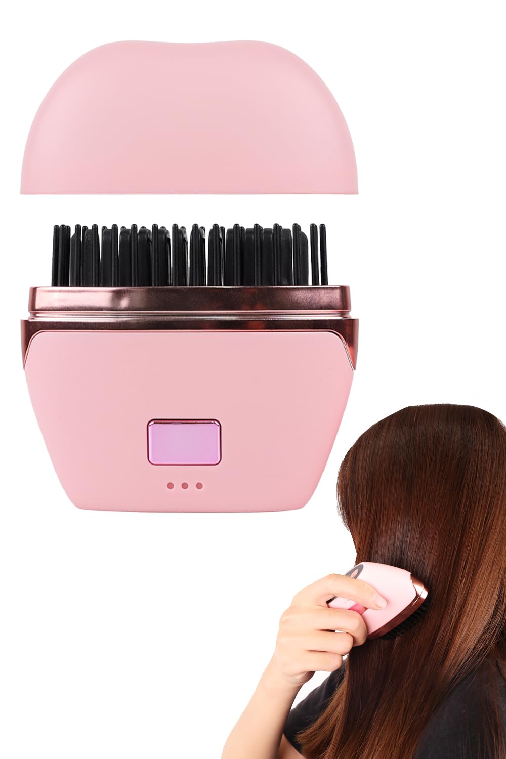 Amazon | [Rocotto] ヘアアイロン ミニ ヒートブラシ コードレス