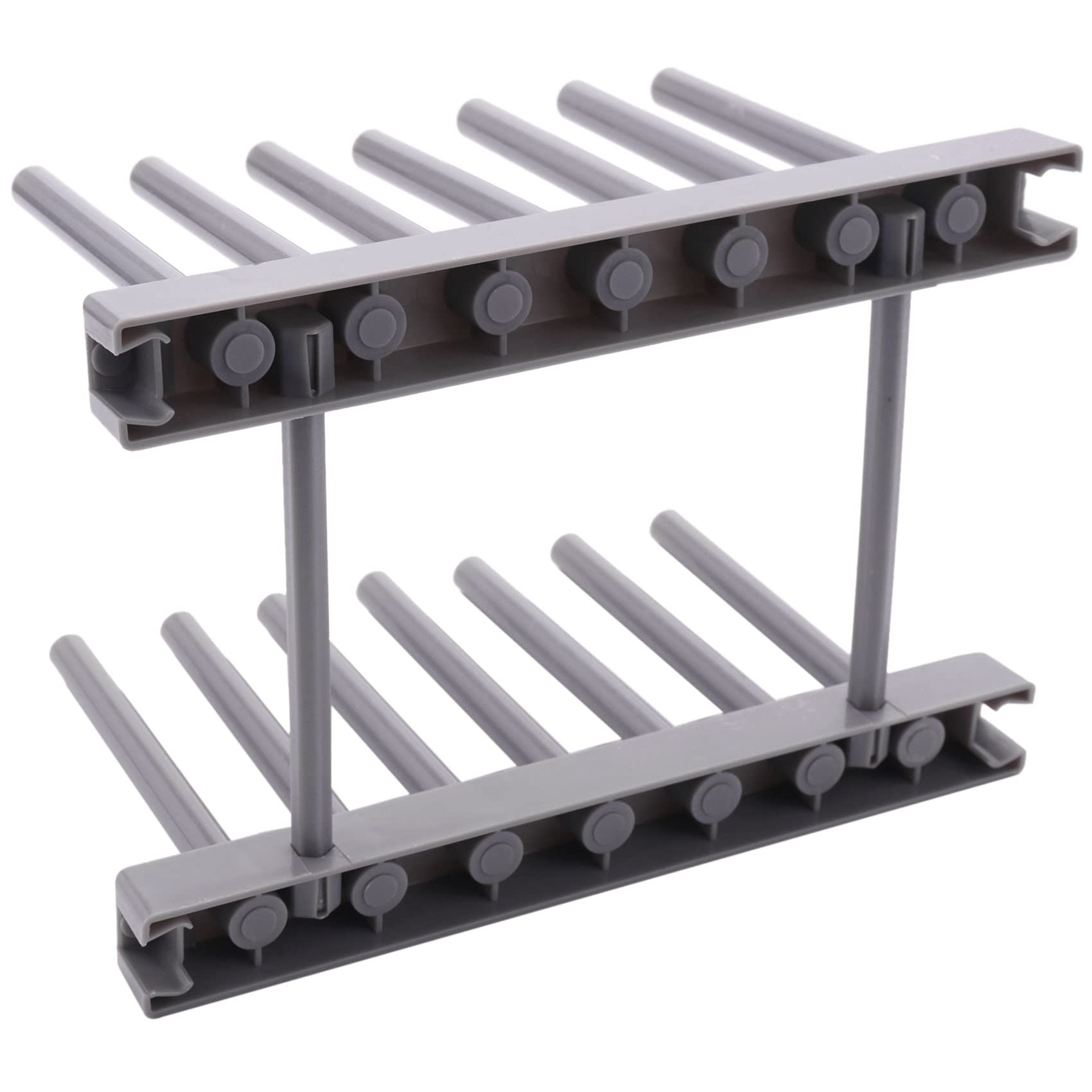 Organizer Da Cucina Porta Coperchi Regolabile | Supporto Salvaspazio Per Coperchi, Cucchiai E Taglieri | Accessorio Pratico In Plastica - 2