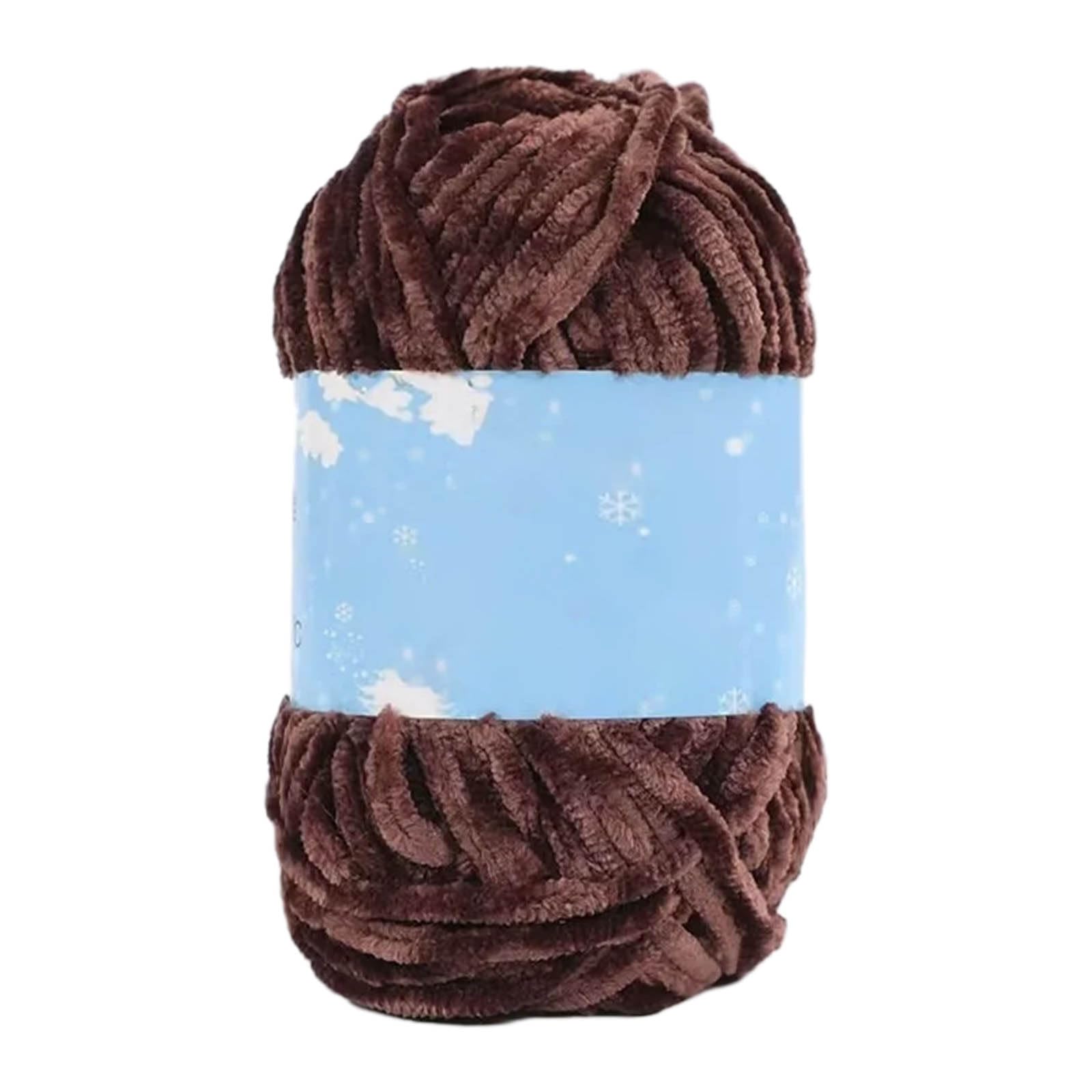 Tsophreniq 08 Coffee Multicolor Knitting Yarn Crochet Yarn Soft Knitting Crocheting For Scarves Blankets Sweater Soft Crochet For Enthusiasts