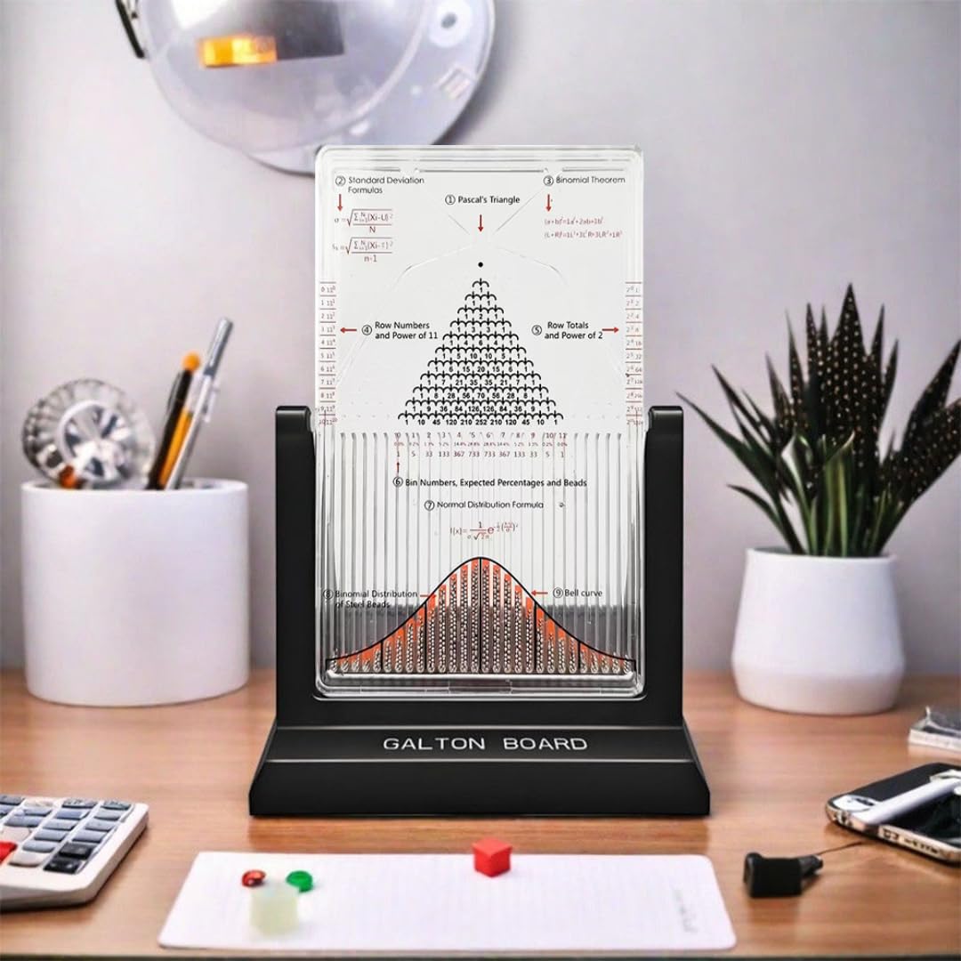 Amazon.co.jp: lyyffsqcsj ダルトンボード、卓上ゴルトンボード、確率