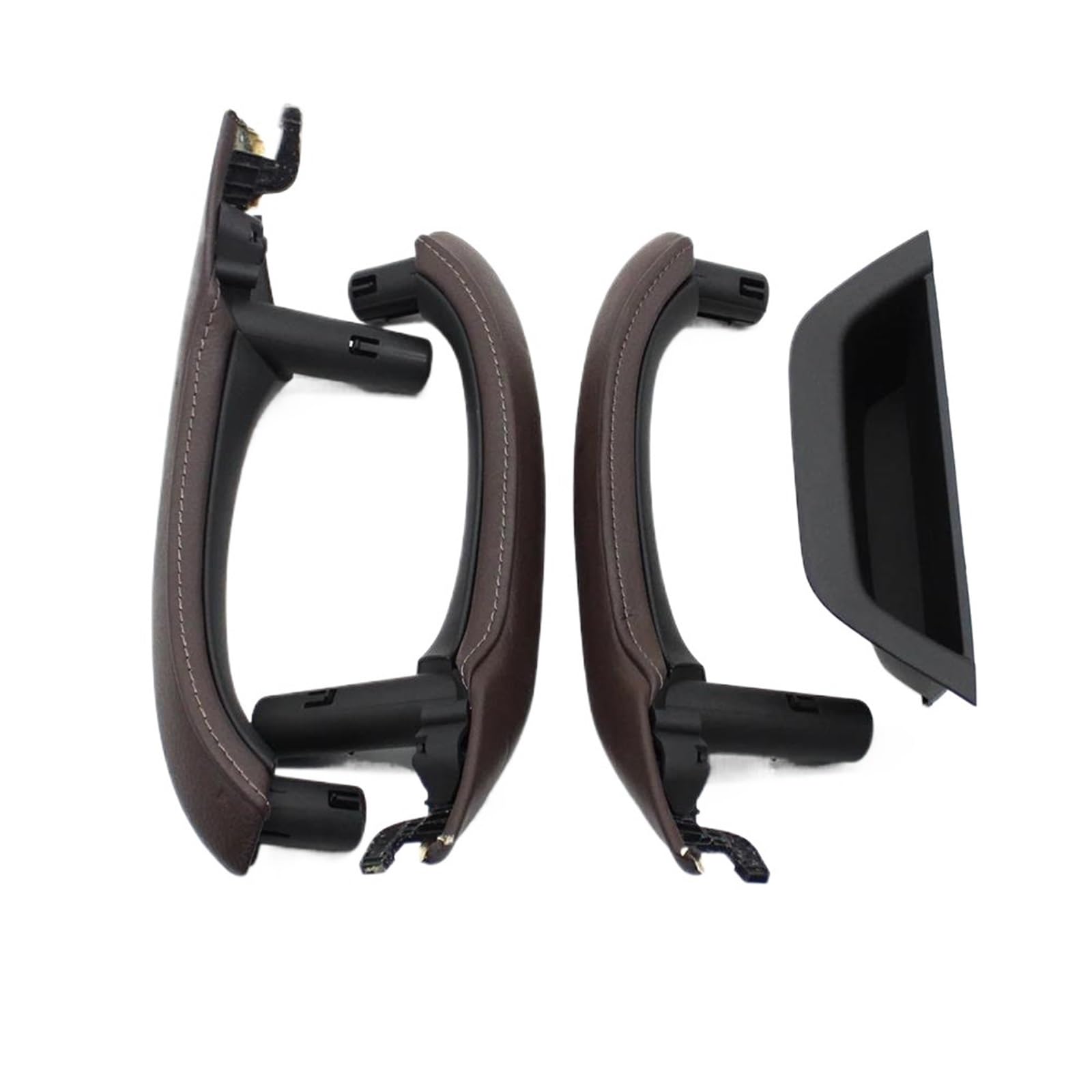 JYUTDW Left and Right Interior Door Handle Car Interior Door Handles Pull Accessories for BMW for X3 X4 F25 F26(RHD Moka)
