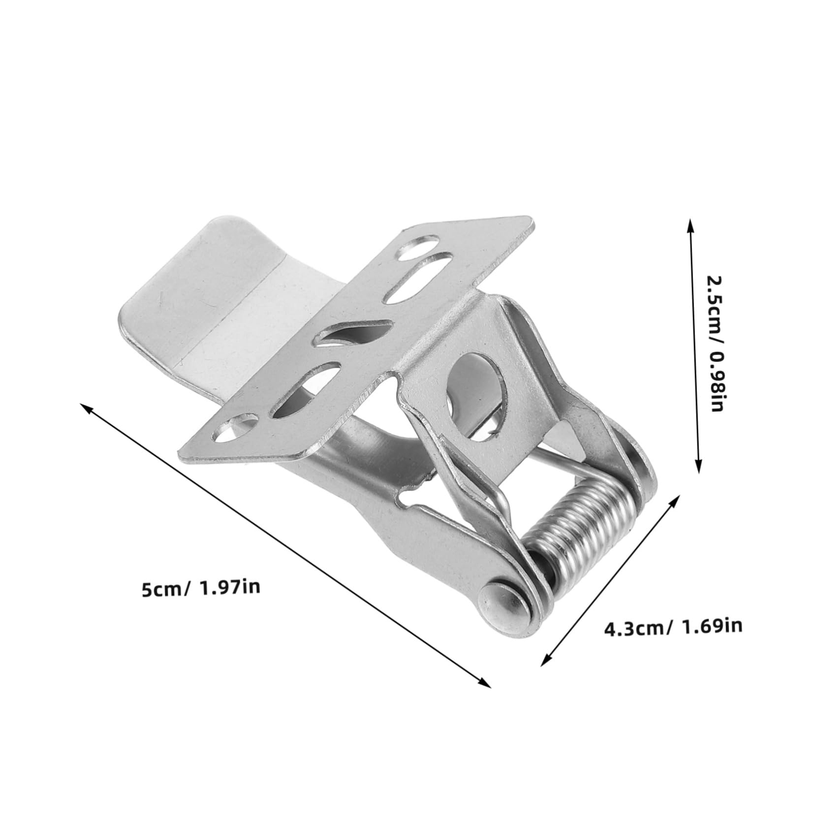 Ciieeo Spring Clip Panel Light Holder Downlight Retaining Clamp Light Accessory Lamp Clip Ceiling Lighting for DIY Installation