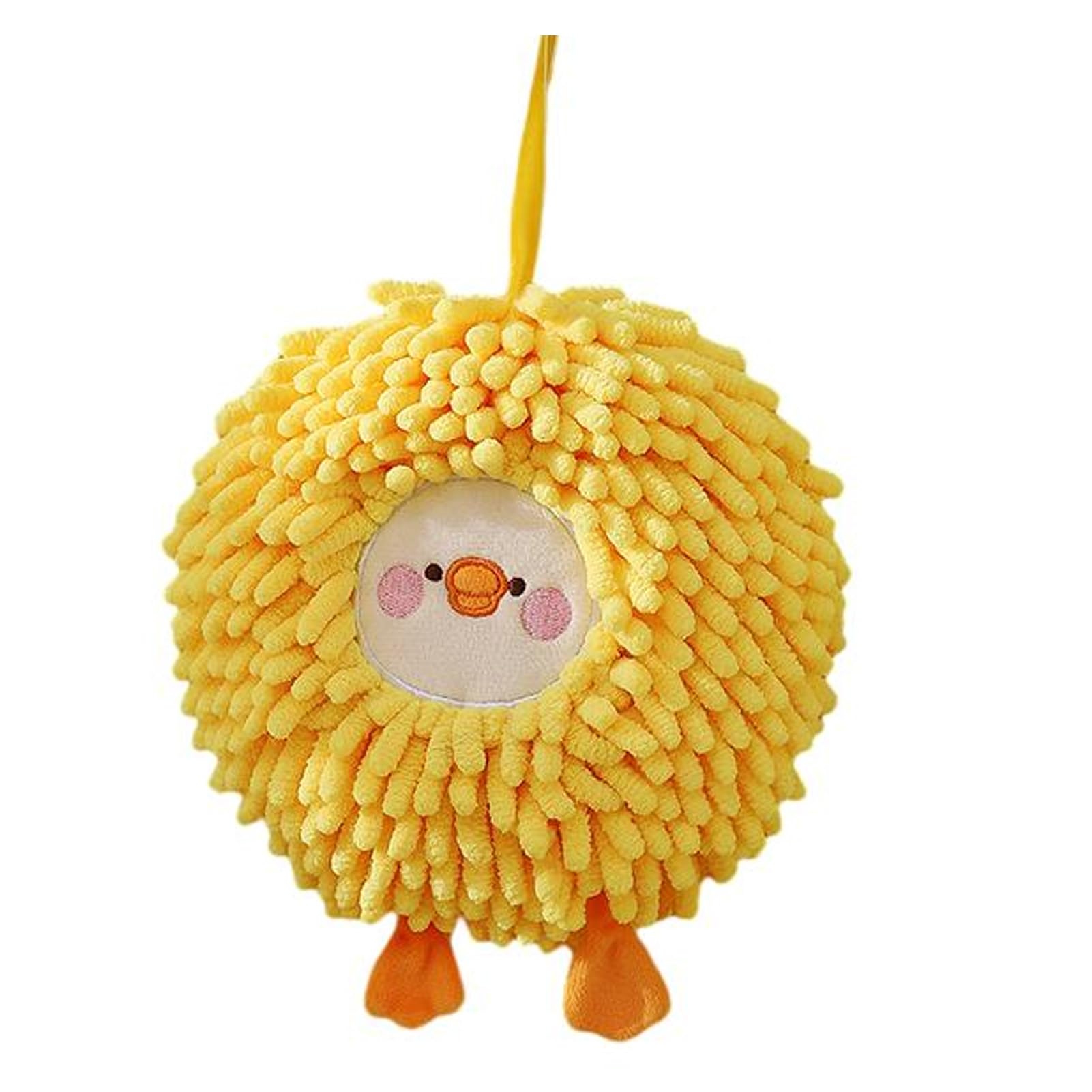 bayicie Cute Hand Towel with Hanging, Cute Chenille Kitchen Towel, Super Absorbent Quick Dry Dishcloth for Bathroom Decor