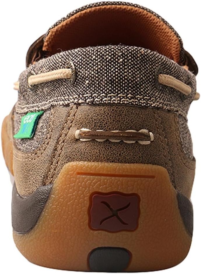 Twisted X Men's Slip-On Driving Moc, Moc Toe, Dust, 7 W - Image 4
