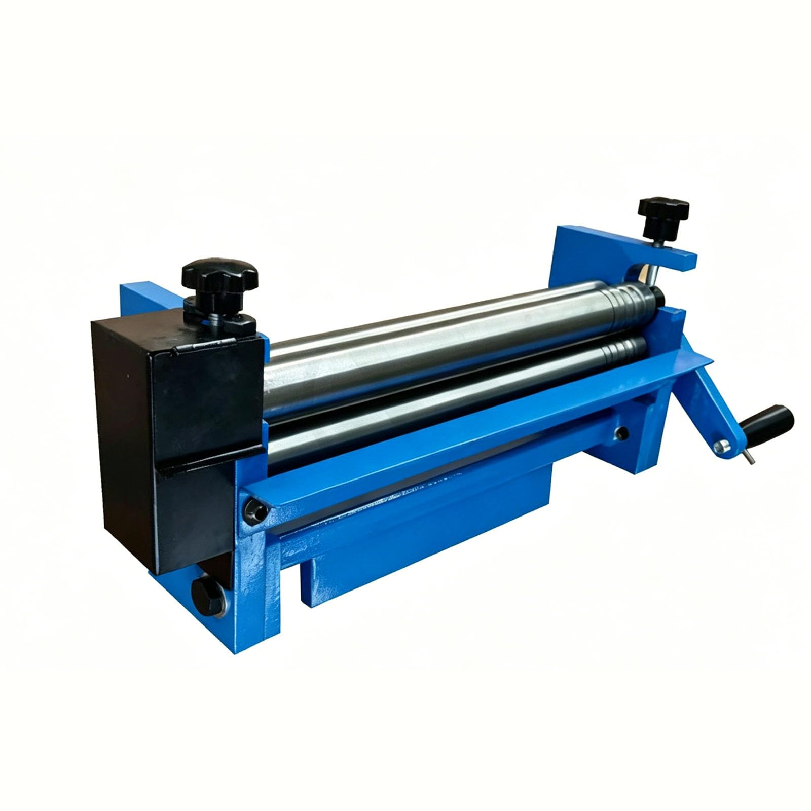 Fcttcd Round Bending Machine, Manual Sheet Metal Bending, Roller Bending Device, 320mm Width Manual Slip Roll Rolling Bender, Rolled Steel Sheets, Copper Sheets, Aluminium Sheets