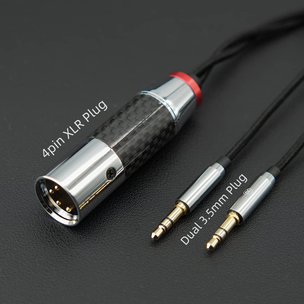 Amazon | FAAEAL 4ピン XLR バランスオスケーブル Hifiman SUNDARA