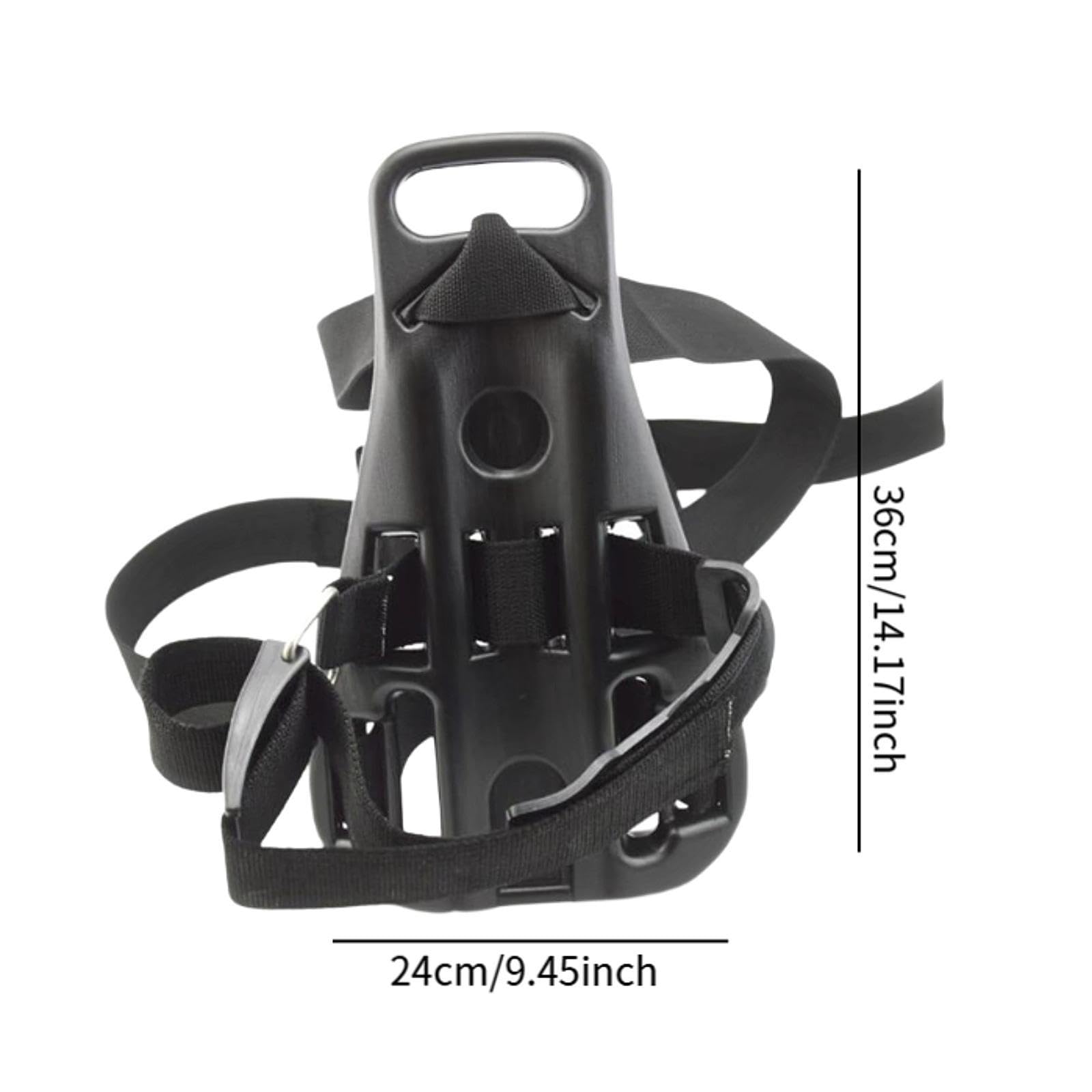 Homyl Tauchflaschenrucksack, Tragbare Tauchhalterung für Tauch Und Schwimmzubehör