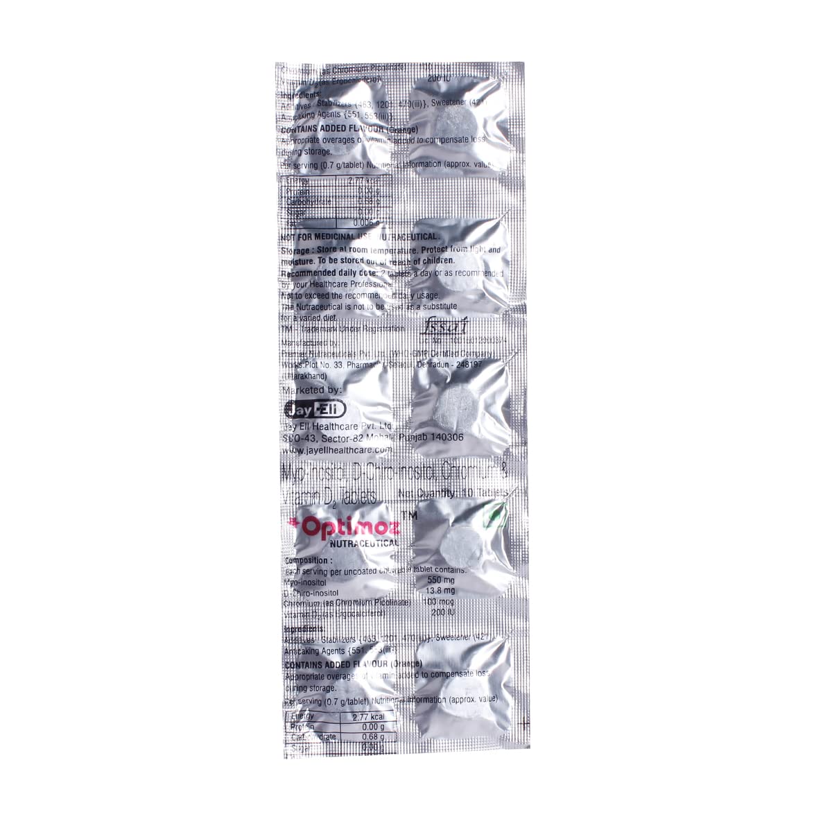 Optimoz - Strip of 10 Tablets