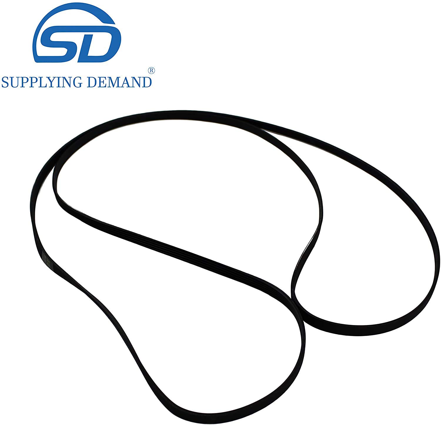 Supplying Demand WE12X10015 WE03X33898 Clothes Dryer Drum Drive Belt Replacement