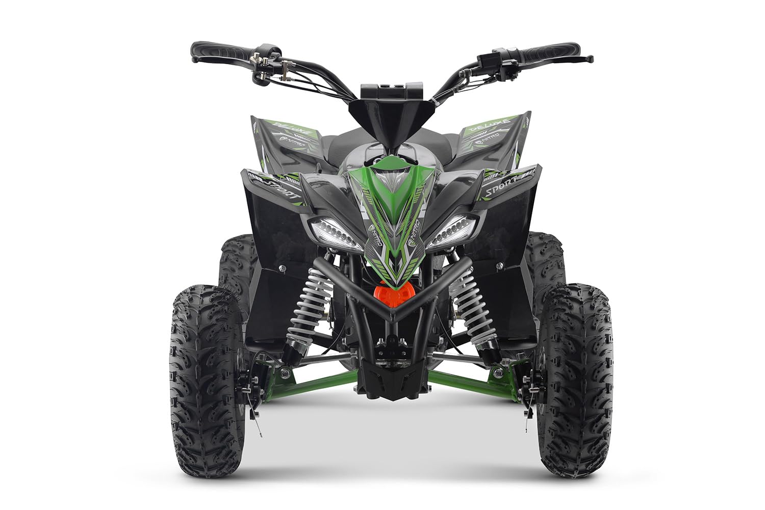 Nitro Motors 1500W Eco midi Kinder Quad Replay DLX 6', Farbe:Grün