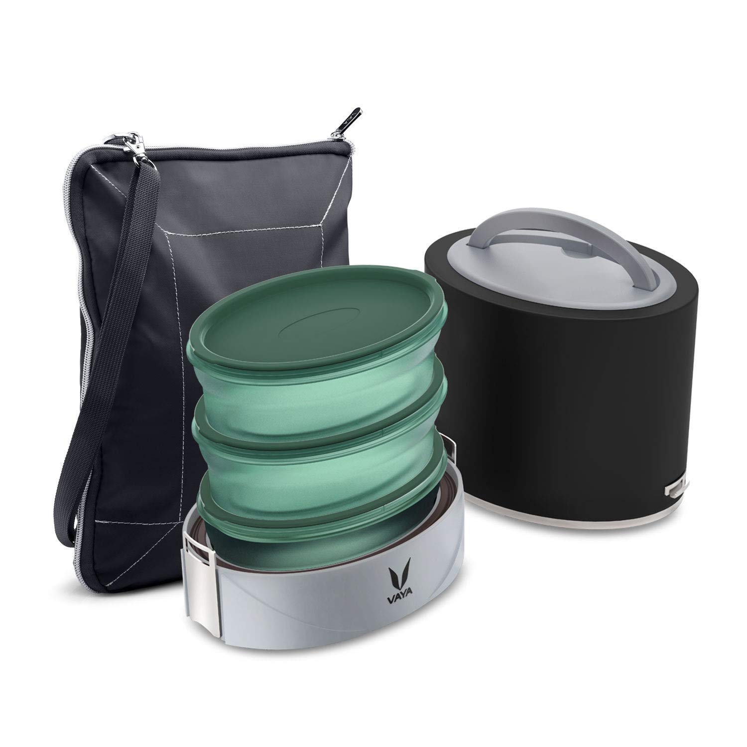 Buy VAYA TYFFYN Flex Lunch Box for Office for Women,1000ml with 3
