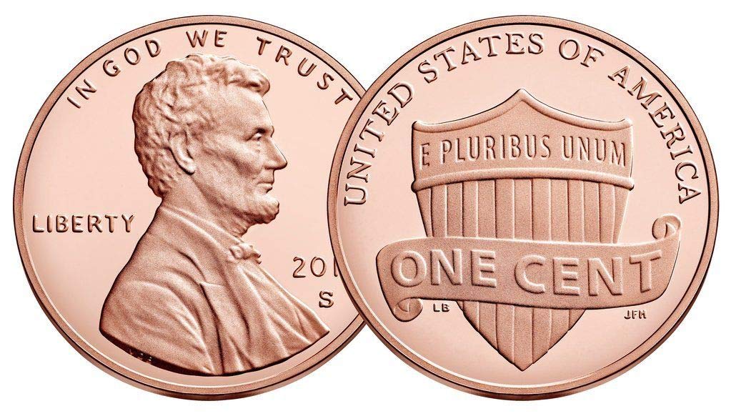 2019 S Lincoln Shield Roll of 40 S 1C Lincoln Cent Proofs Deep Cameo Proof