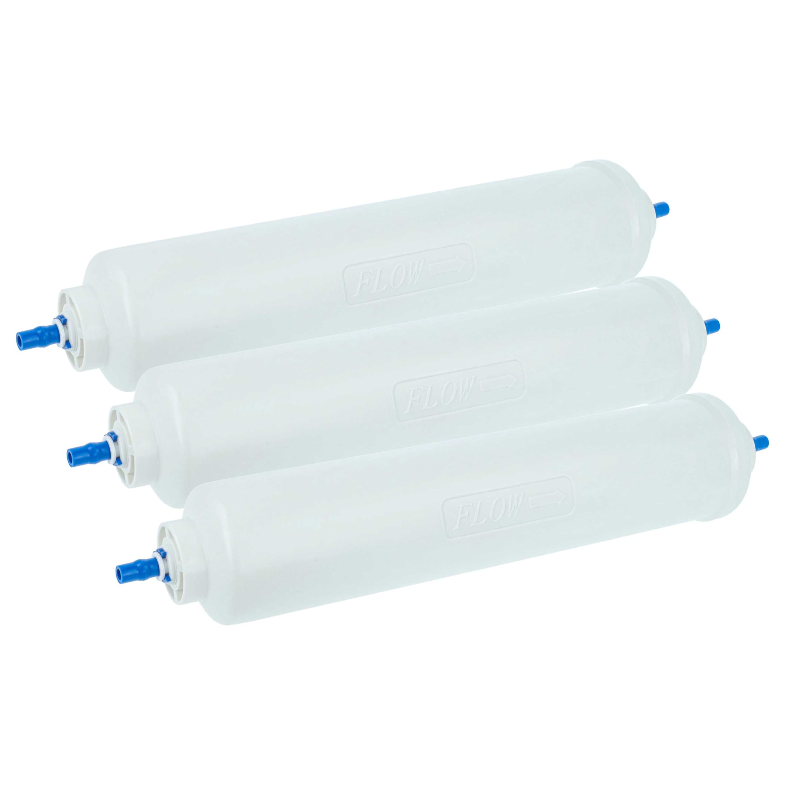 vhbw 3x cartuccia filtro per l'acqua compatibile con LG GC-L207TVQA, GC-L227STJA, GC-L207TVQK, GCL217LGNA, GC-P207TTJA, GC-P207TLQA frigorifero