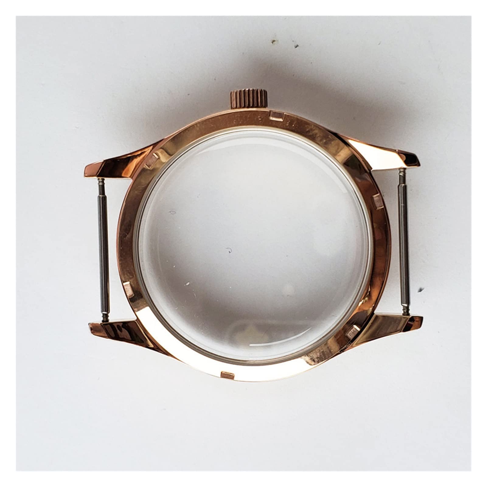 Caja de Acero Inoxidable de 42 mm, Compatible con el Movimiento 6497/6498, Cubierta Protectora Resistente a los arañazos, Adecuada para Piezas de Movimiento de la Serie ST3600.