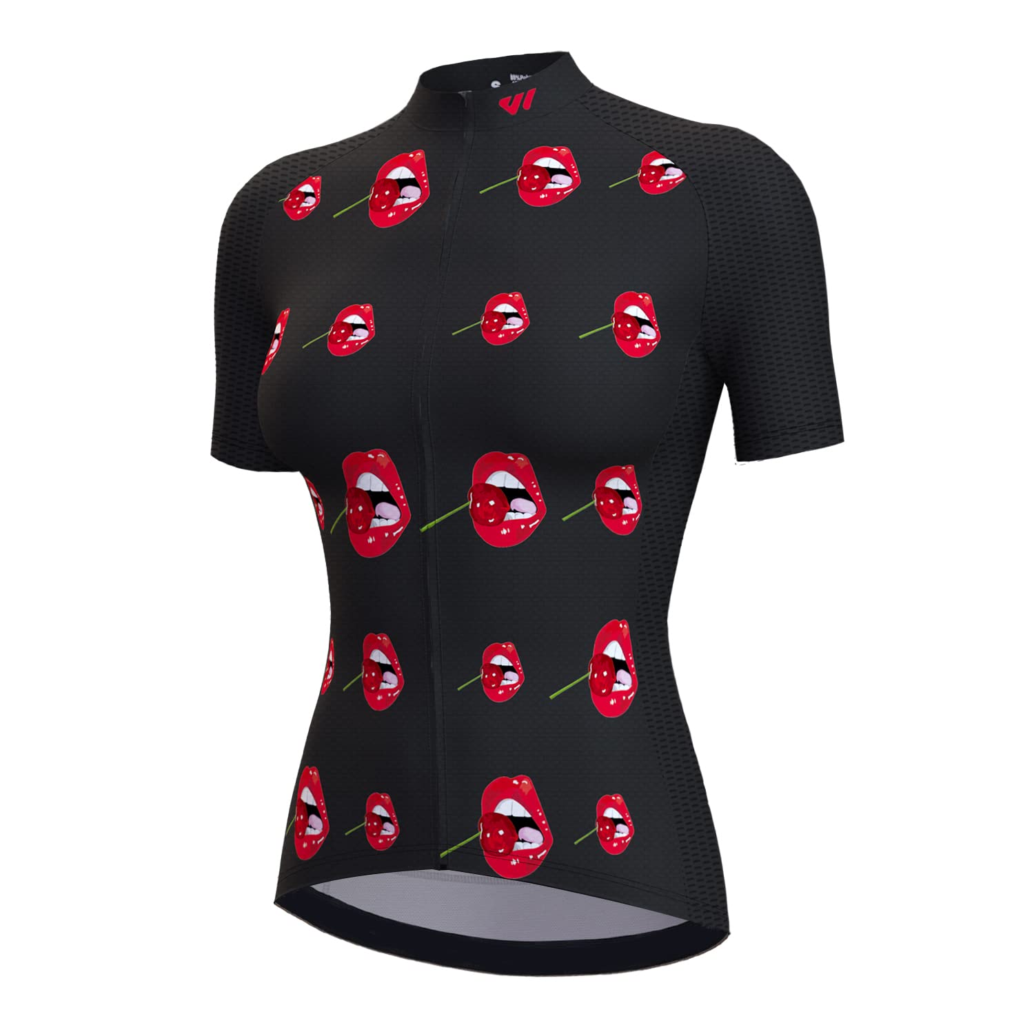 Lo.gas Womens Cycling Jersey Short Sleeve,Bike Bicycle Biking Shirts for Women with Pockets