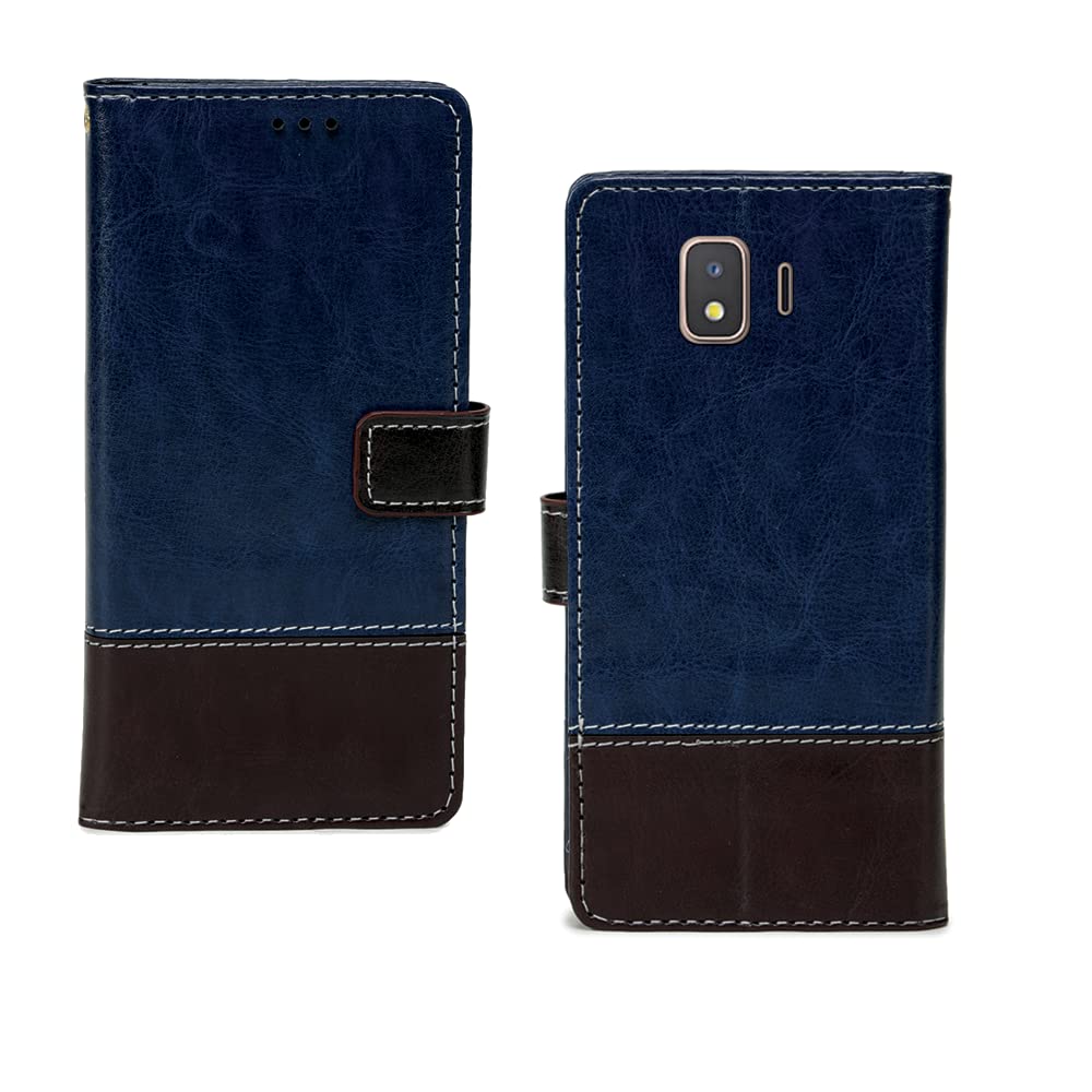 Pinaaki Enterprises Samsung Galaxy J2 Core Flip Case | Complete Protection Flip Cover for Samsung Galaxy J2 Core - Blue and Coffee (B0BNCDCVPY) Amazon Price History, Amazon Price Tracker