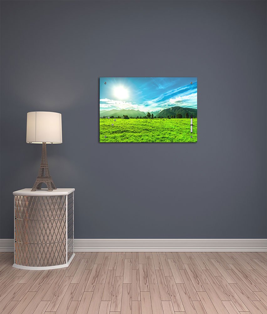 Bilderdepot24 Tableau mémo magnétique en Verre avec Tableau en Verre et Tableau magnétique