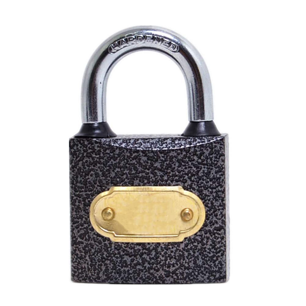 Sdydsge Copper Padlock， Solid Cast Iron Key Padlock,Rust-Proof And Anti-Theft Door Lock, Body Width 32Mm38mm50mm63mm75mm,3 Keys(75X115mm)