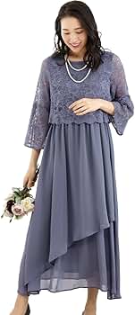 ネイビー レーストップ パーティードレス　アッドルージュ　大きいサイズ　結婚式 Amazon.co.jp: [アッドルージュ] パーティードレス 結婚式