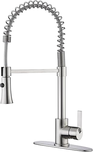 Miniatura 4 de Ultra uf17205Bronce aceitado Acabado llave mezclador monomando desplegable llave de la cocina con spray