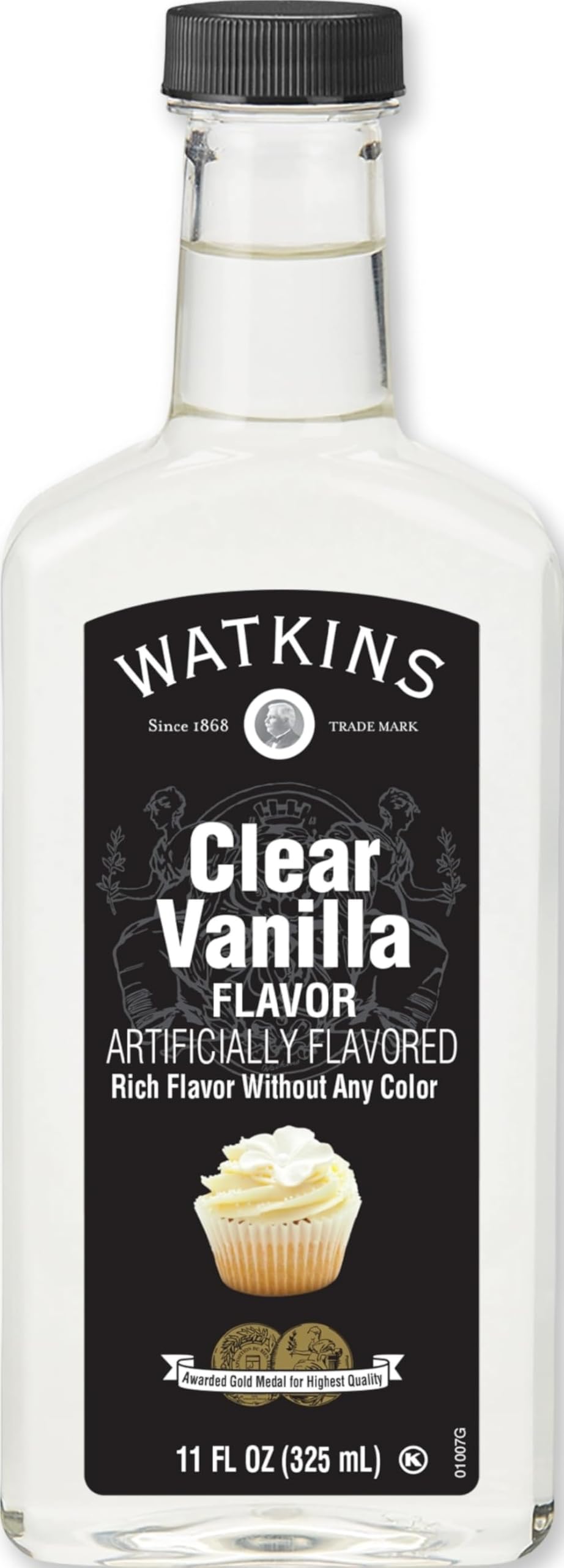 Watkins Double Strength Imitation Clear, Vanilla, 11 Ounce by Watkins [Foods]