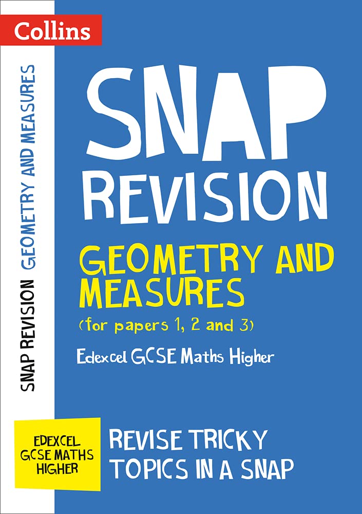 Edexcel GCSE 9-1 Maths Higher Geometry and Measures (Papers 1, 2 & 3) Revision Guide: Ideal for Home Learning, 2022 and 2023 Exams