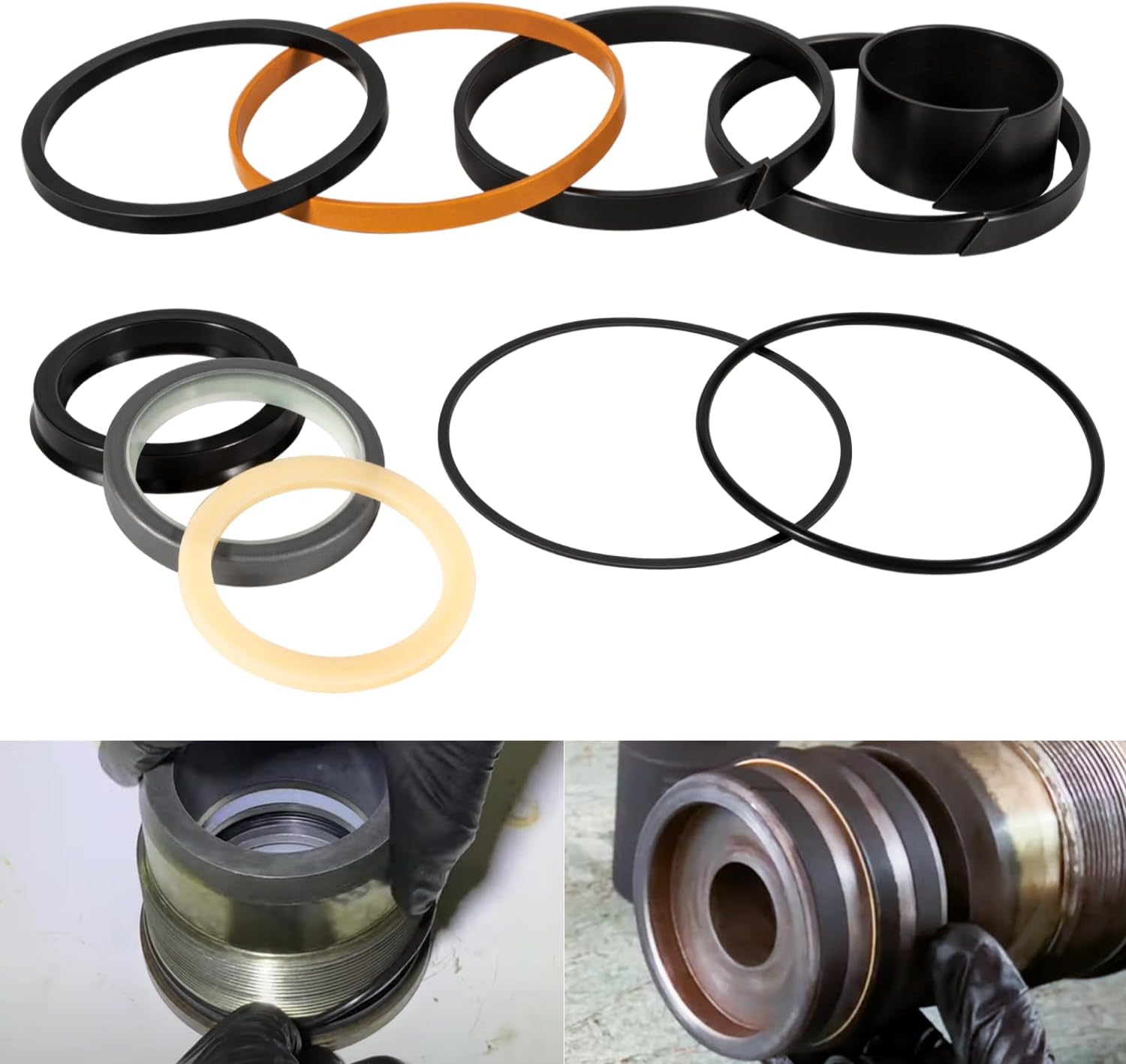 Fits Bush Hog Bucket 90939 Cylinder Seal Kit 2345, 2346