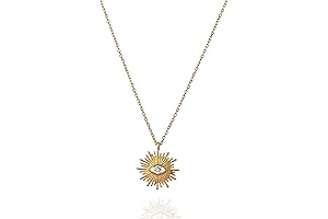 Annika Bella Evil Eye Gold Necklace: A Talisman of Protection and Style