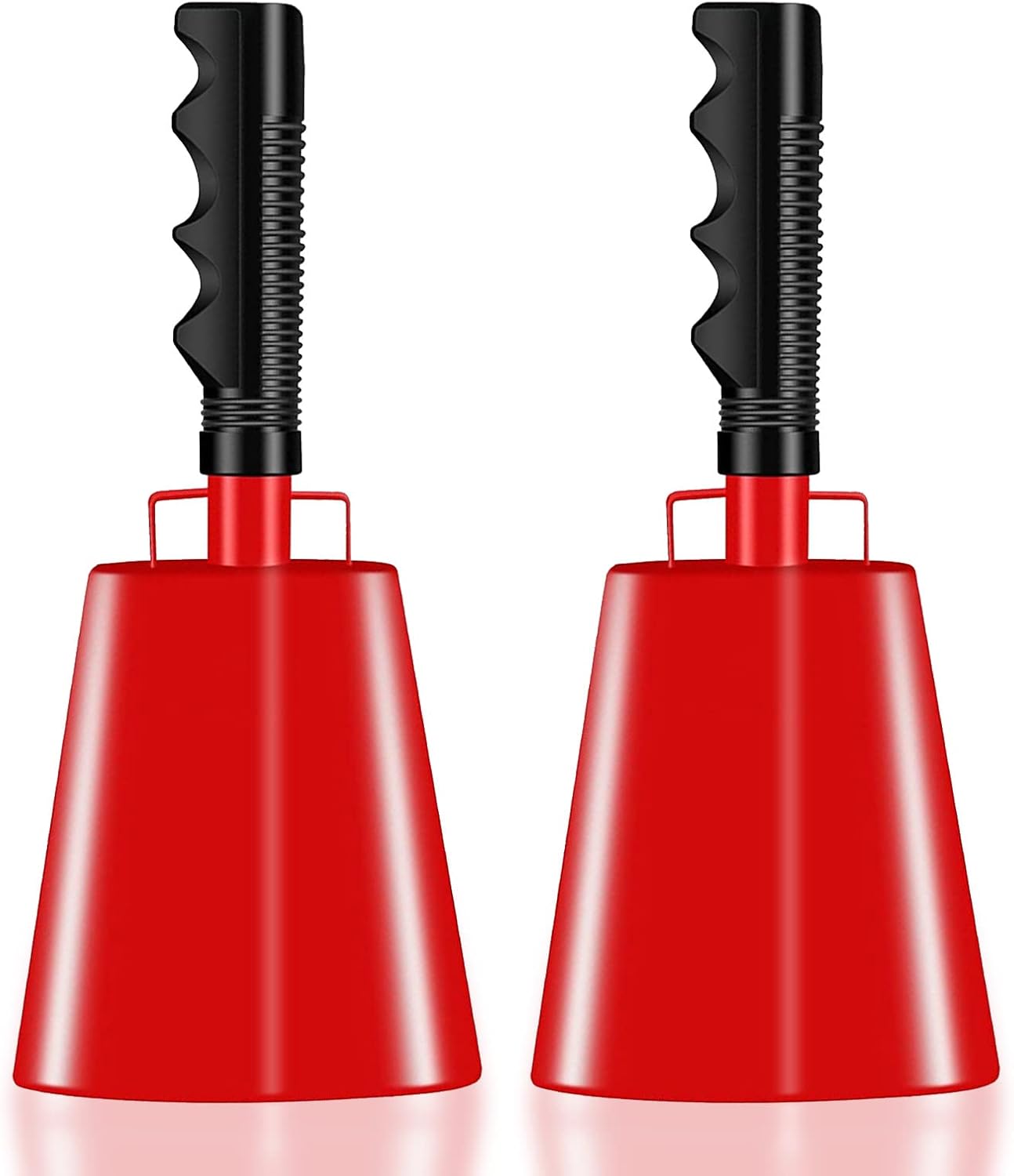 Cow Bells with Handles, 2 Pcs Cow Bells Noise Makers, Cow