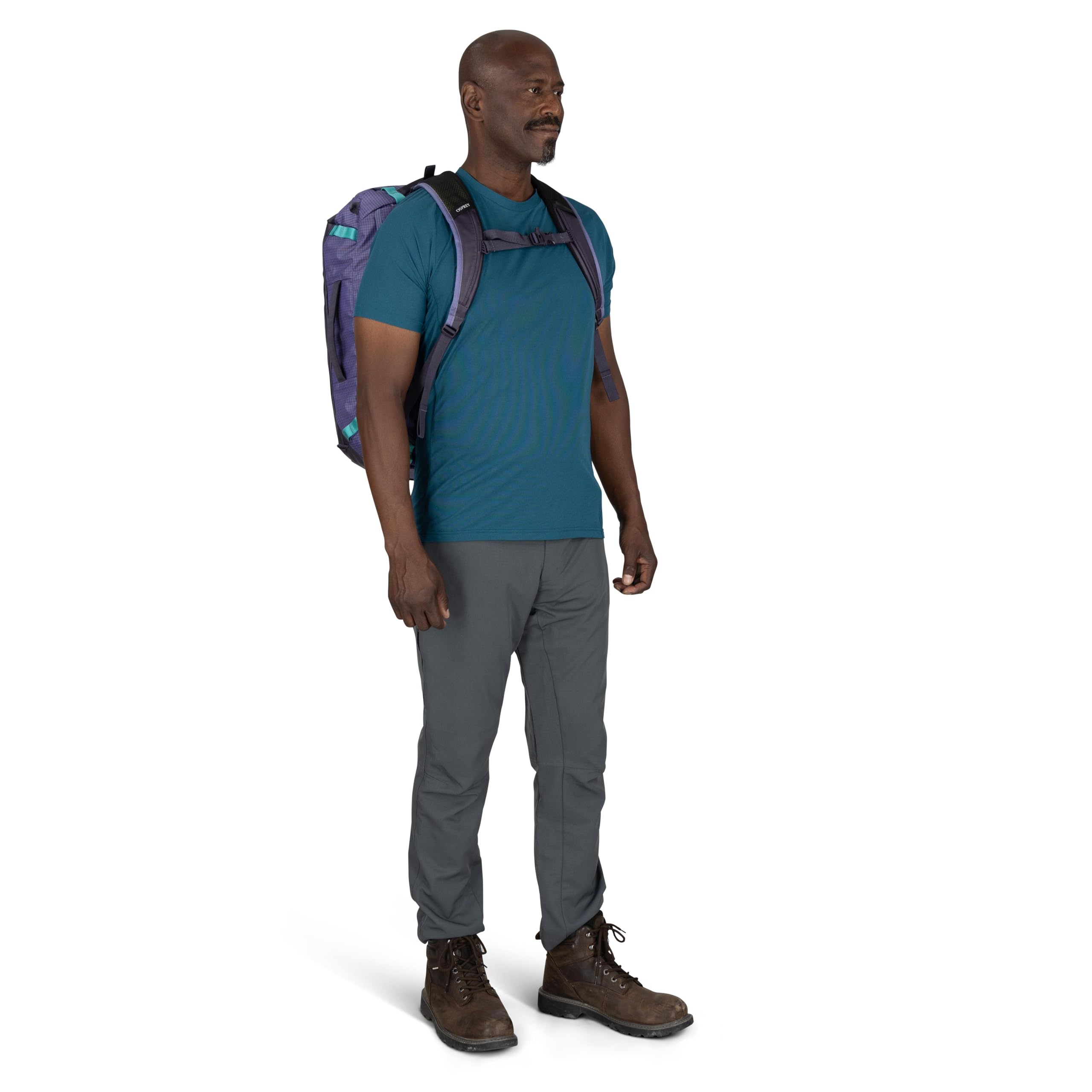 Osprey Transporter – Sac de Voyage 40 L, Menthe givrée, Menthe givrée/Gris Soundwave, Menthe givrée/Gris Soundwave, Sac de Sport