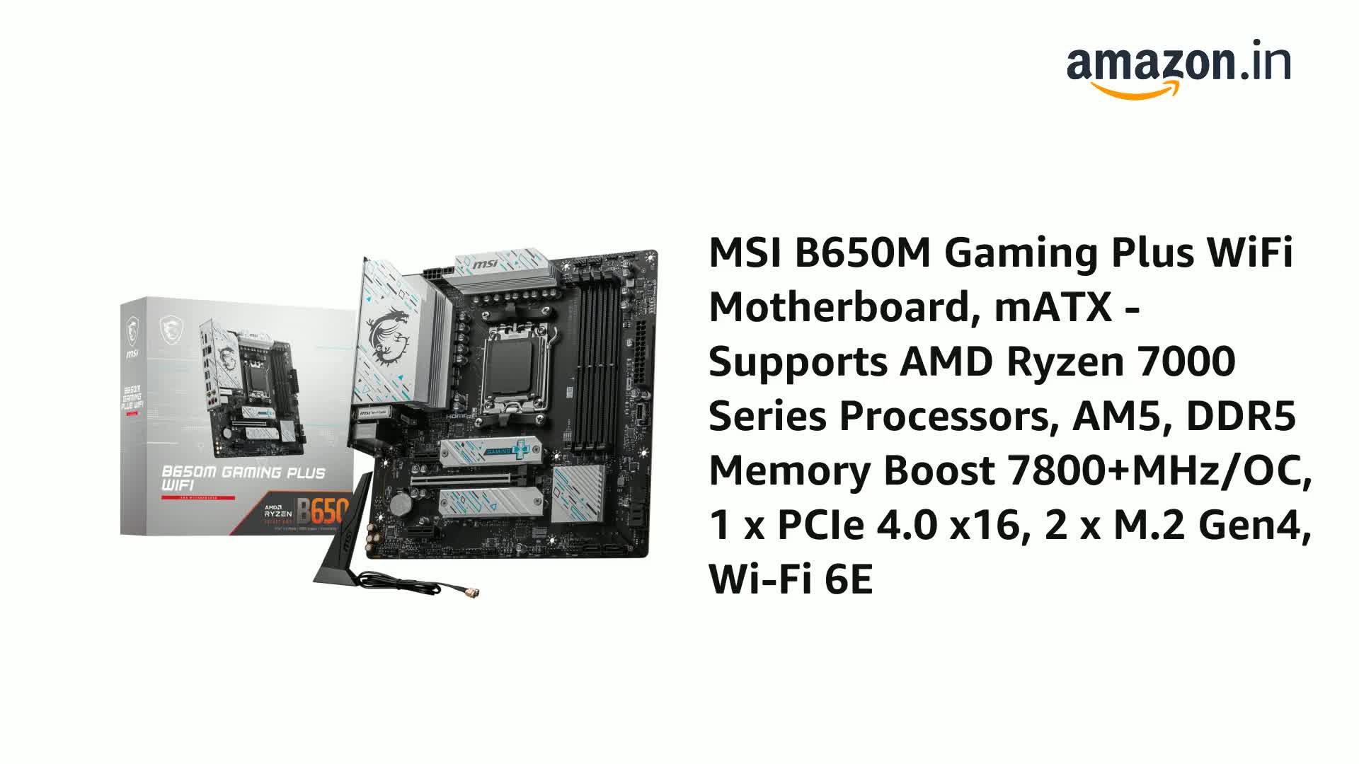 【ちねりらいだー】MSI B650M GAMING PLUS WIFI B650M GAMING PLUS WIFI