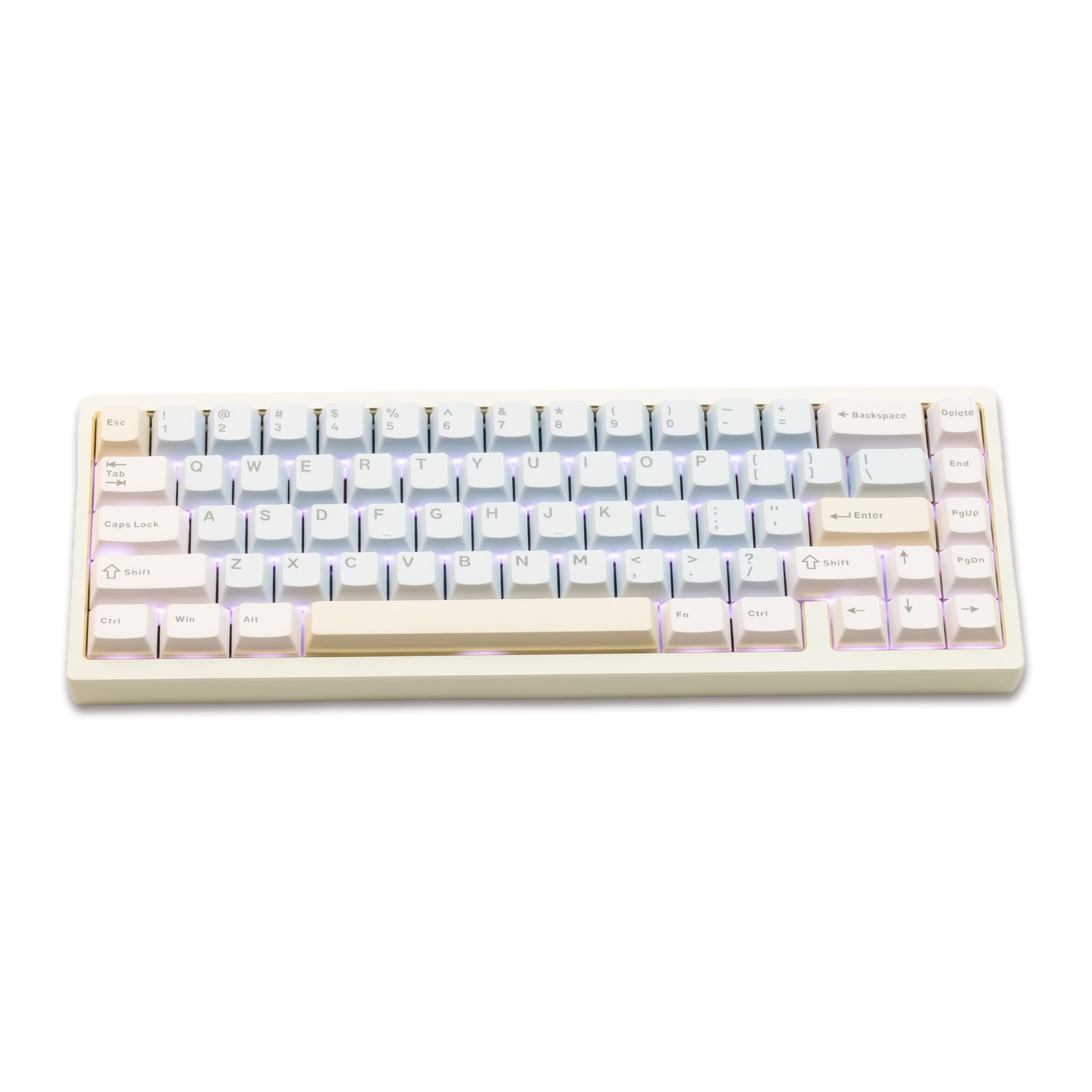 Amazon | WOBKEY ZEN65メカニカルキーボード 65％レイアウト CNCアルミ