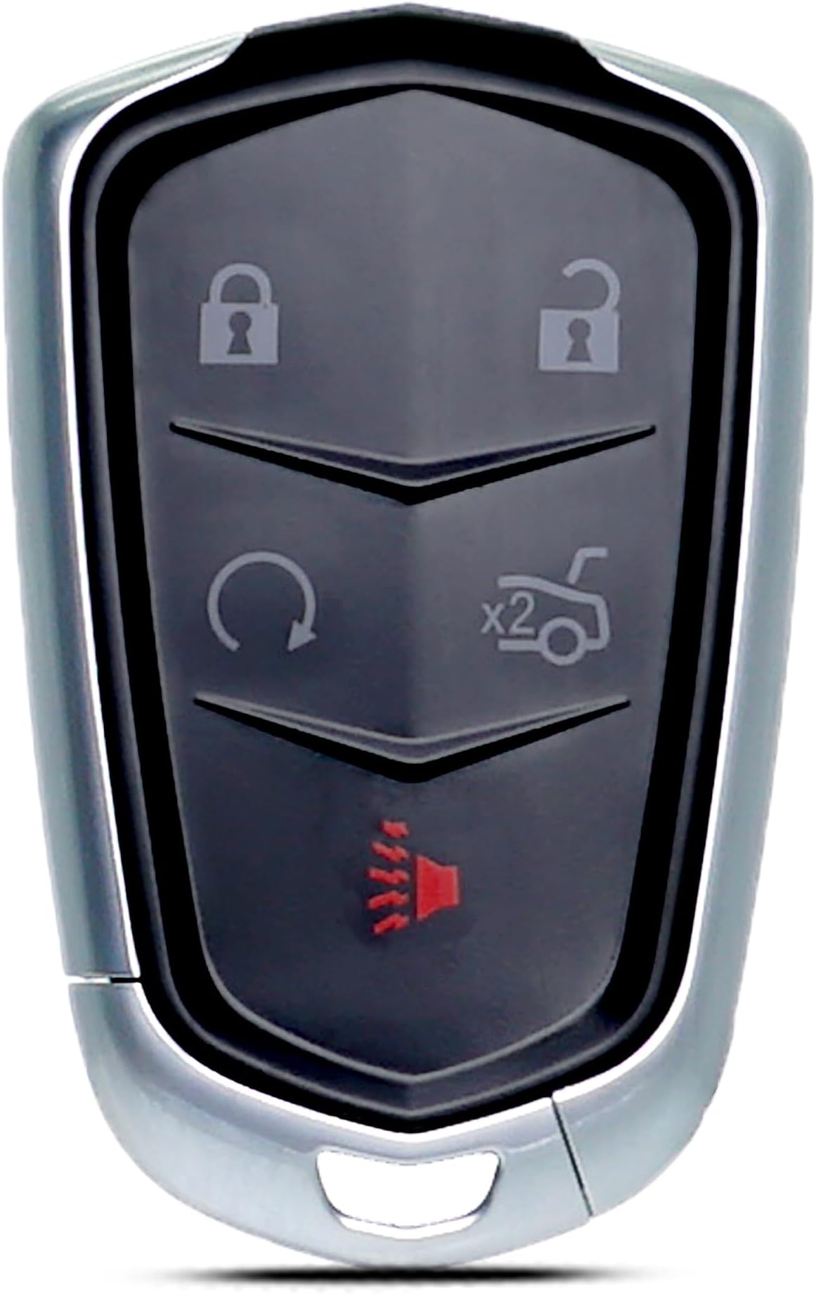 SUPALAND Key Fob Shell Case Replacement Fits for Cadillac ATS CTS XTS 2014 2015 2016 2017 2018 2019 Keyless Entry Remote Control Key Fob Cover