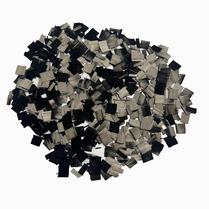 Generic 8mm Carbon Fiber Sheet Shaped forging Pattern and Silk Shaped forging Pattern in Stock (1000, Grams), black