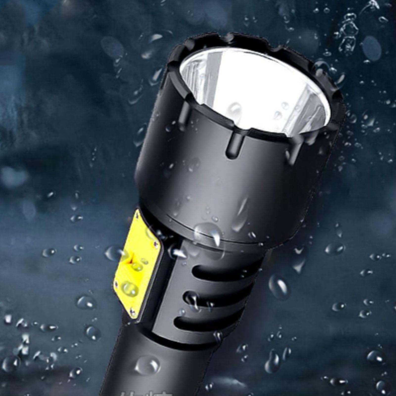 Torcia Subacquea a LED per Immersione, Super Luminosa, Impermeabile, Sommergibile per Subacquei, in Lega di Alluminio