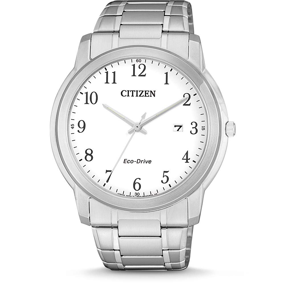 Citizen Orologio uomo a 3 lancette AW1211-​80A in acciaio inossidabile